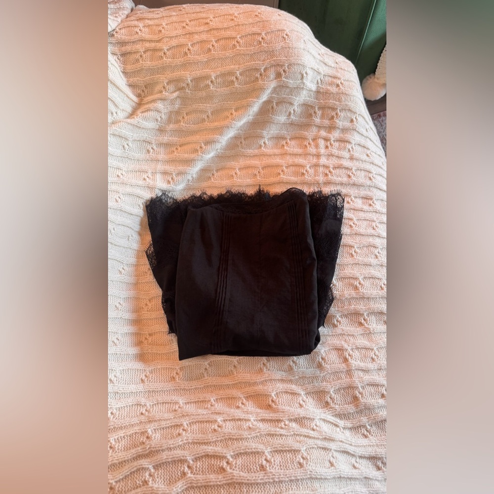 Reformation Cleodora Dress In Black, brand new without tags, never worn. - Picture 11 of 15